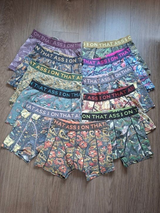 On That Ass Boxers - Diverse Prints (XS), Kleding | Heren, Ondergoed, Ophalen of Verzenden, Overige kleuren, On That Ass, Boxer