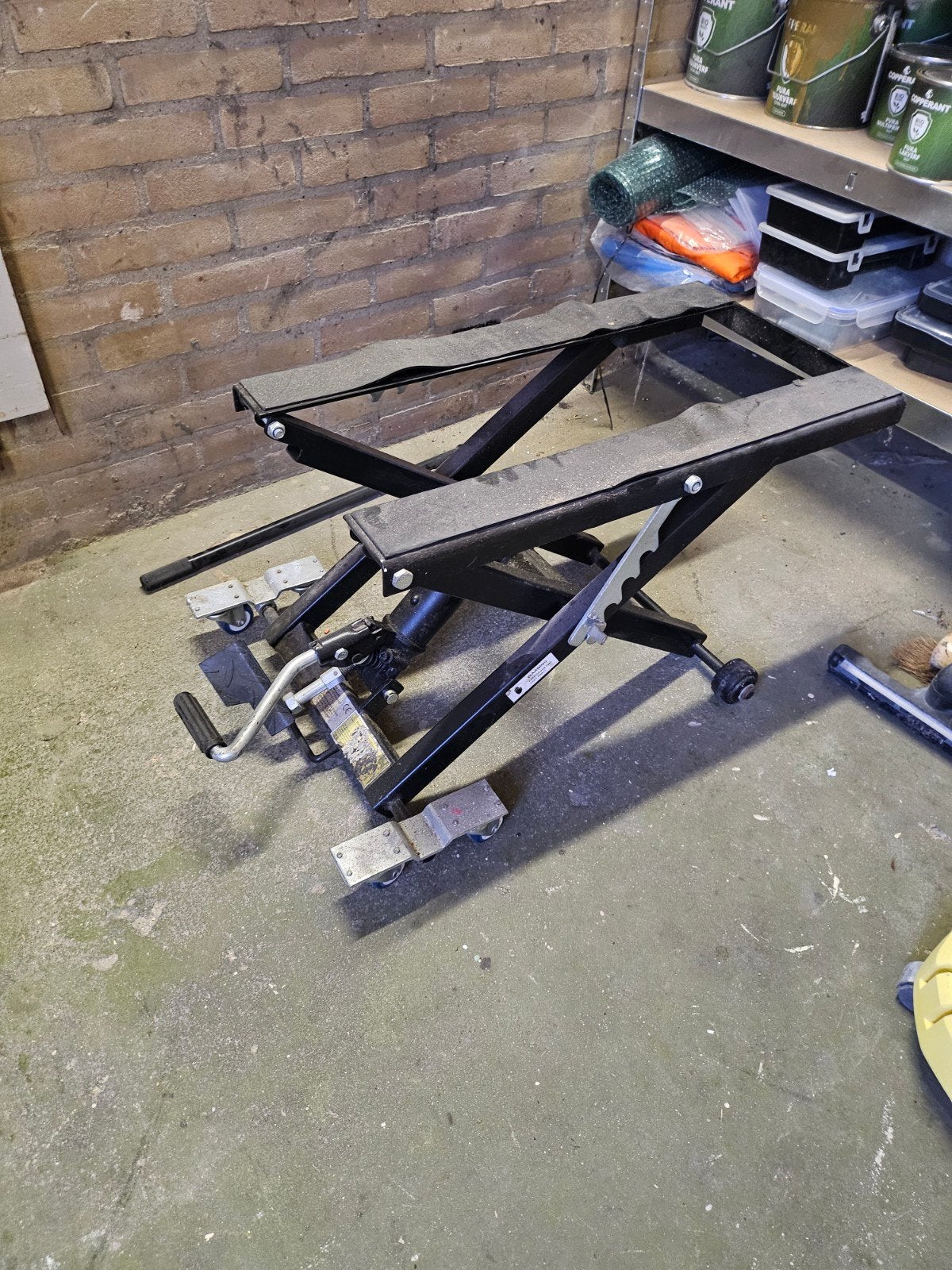 Motorlift, Ophalen