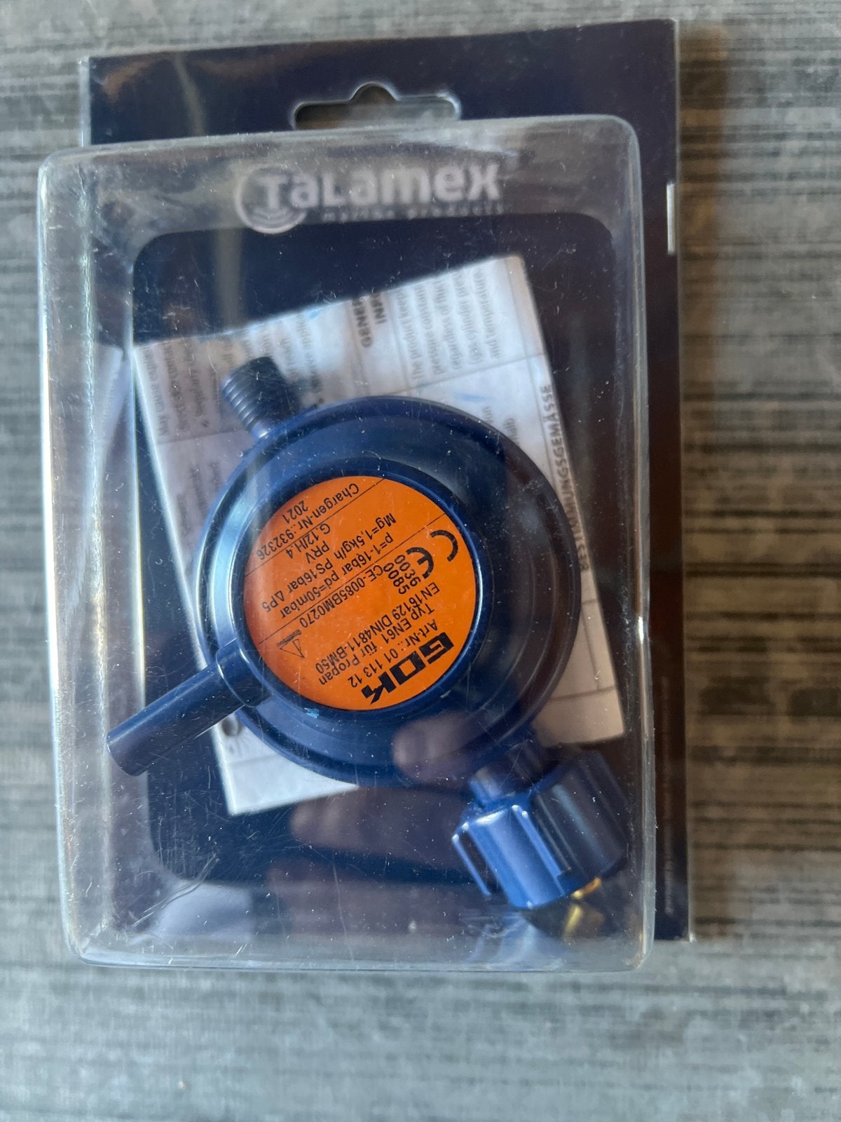 Talamax Gasdrukregelaar 1.5KG/H 50mbar, Ophalen of Verzenden, Nieuw, Kombuis en Sanitair