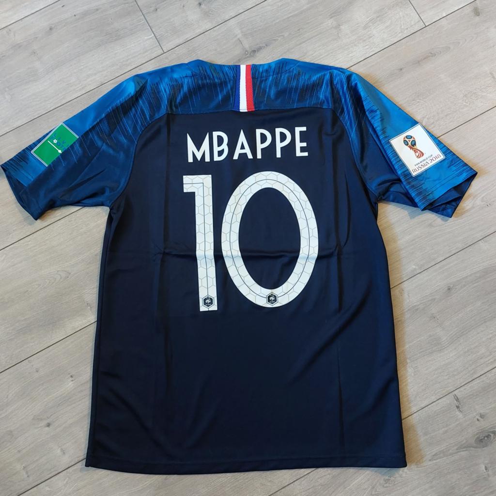 WK winnaars voetbalshirt Frankrijk 2018, Ophalen of Verzenden, Zo goed als nieuw, Buitenlandse clubs, Shirt