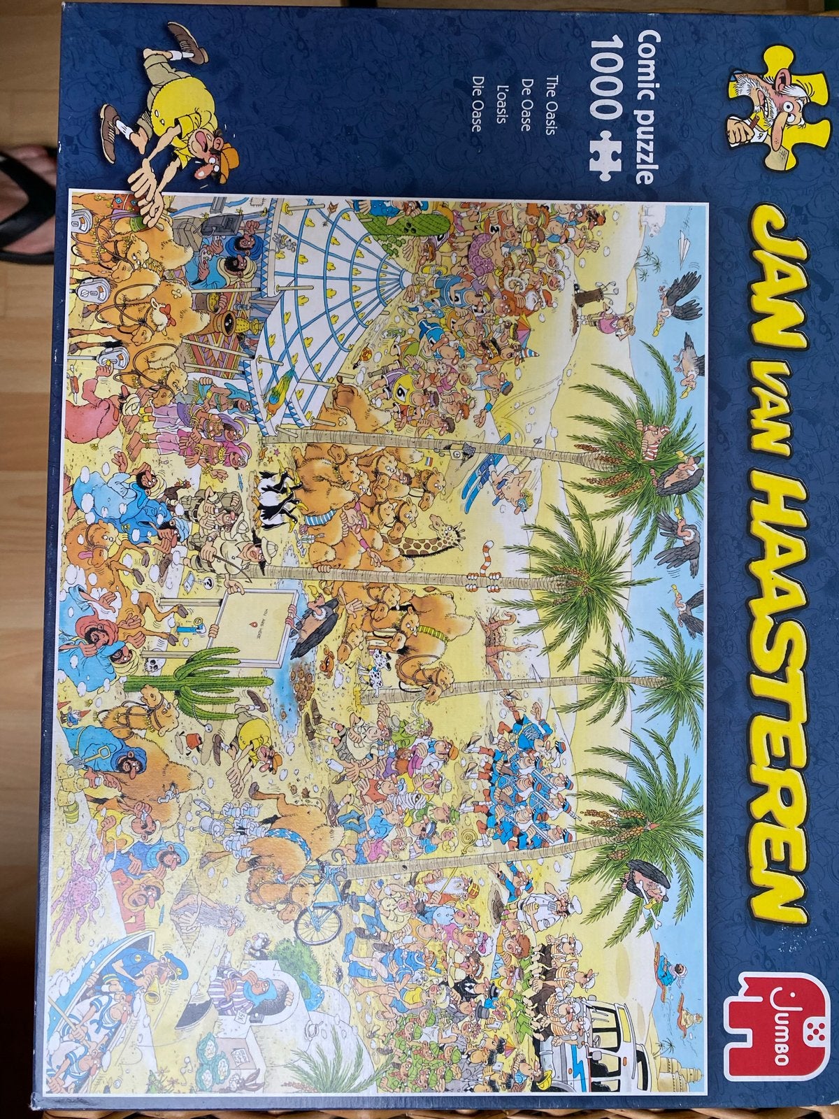 Jan van Haasteren Puzzels - Diverse 1000 stukjes, Ophalen, 500 t/m 1500 stukjes, Gebruikt, Legpuzzel