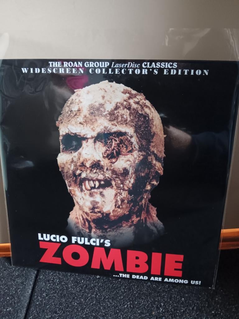 Laserdisc lucio fulci's zombie nieuw horror, Vanaf 16 jaar, Ophalen of Verzenden, Zo goed als nieuw