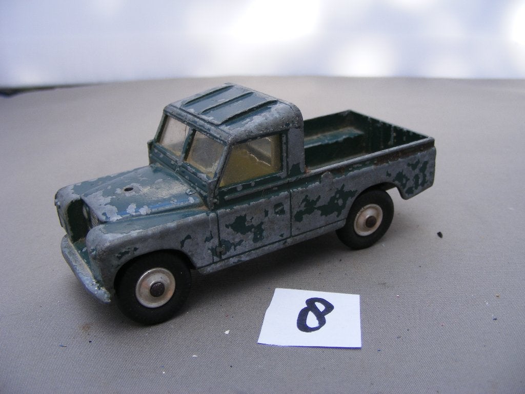 Land rover 109wb corgi toys 1/43 (8) groen incompleet, Ophalen of Verzenden, Gebruikt, Auto, Corgi