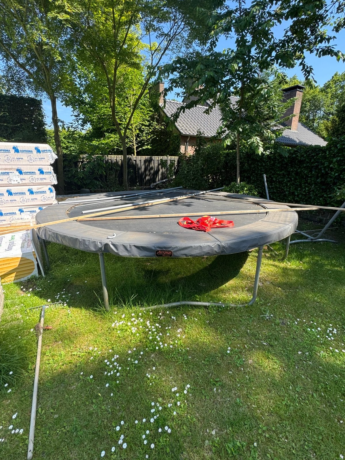 Avyna Pro-Line Trampoline 430 cm (rond), Ophalen, Gebruikt