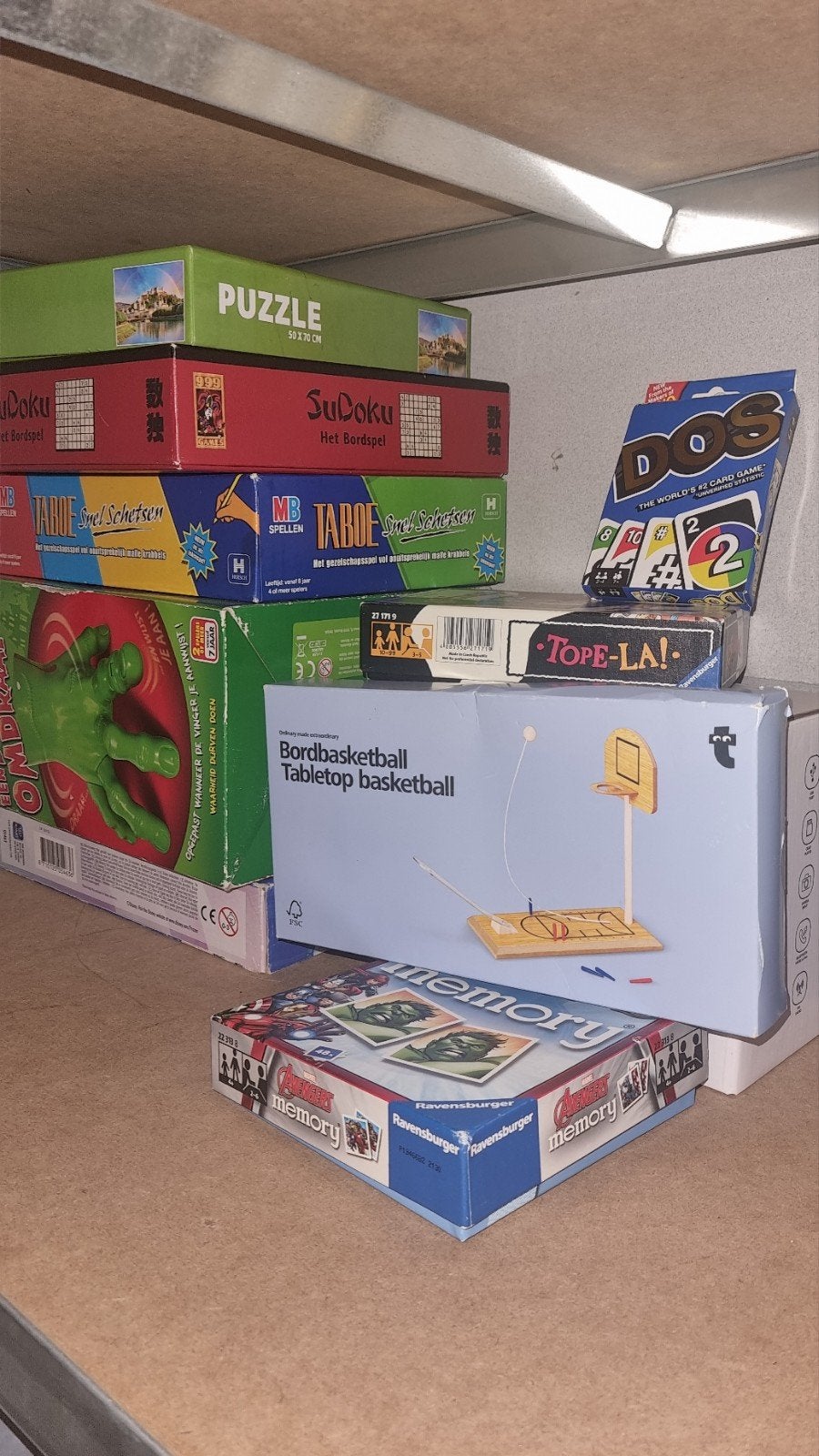 Diverse bordspellen en puzzels - Zo goed als nieuw, Hobby en Vrije tijd, Een of twee spelers, Ophalen of Verzenden, Zo goed als nieuw