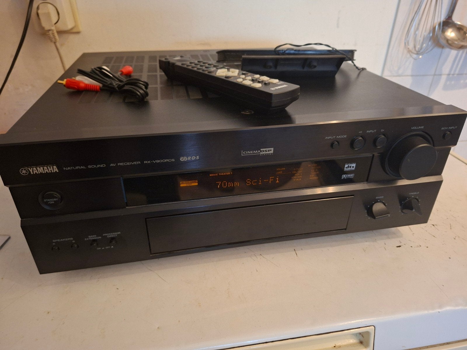 Yamaha Receiver RXV 800 RDS, Ophalen, 120 watt of meer, Yamaha