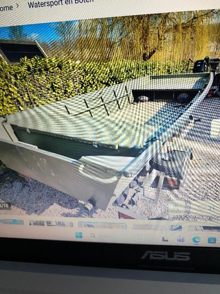 Gevraagd Aluminium Jon 520 / 550 - Zonder motor, Watersport en Boten, Ophalen, Overige typen, Motorboot