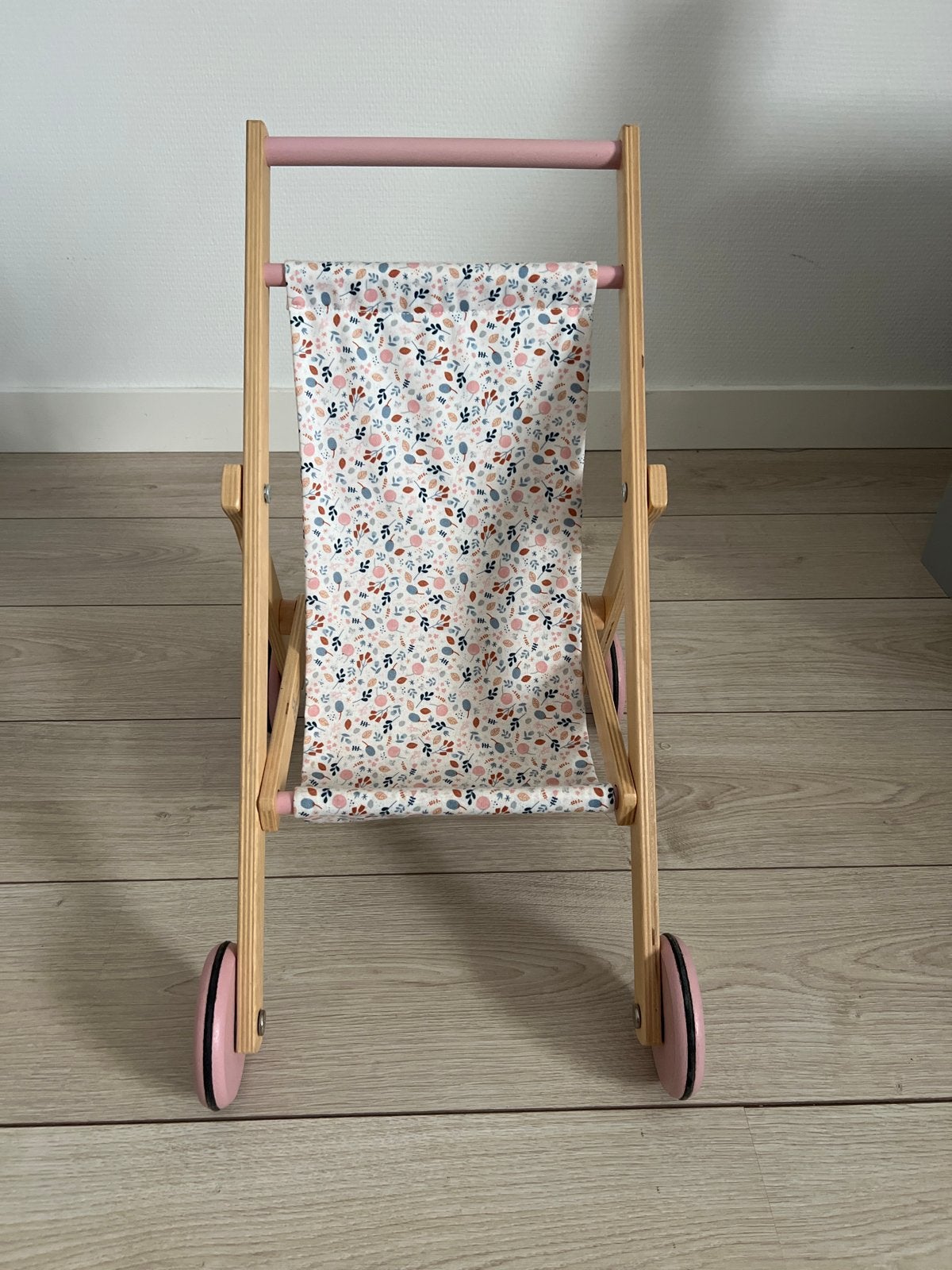 Little Dutch houten poppenwagen met bloemenprint, Ophalen, Zo goed als nieuw, Overige typen