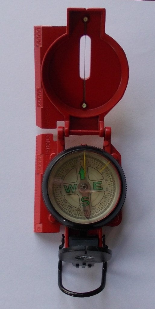 Kompas rood (nieuw), Ophalen of Verzenden, Nieuw, Gps of Kompas