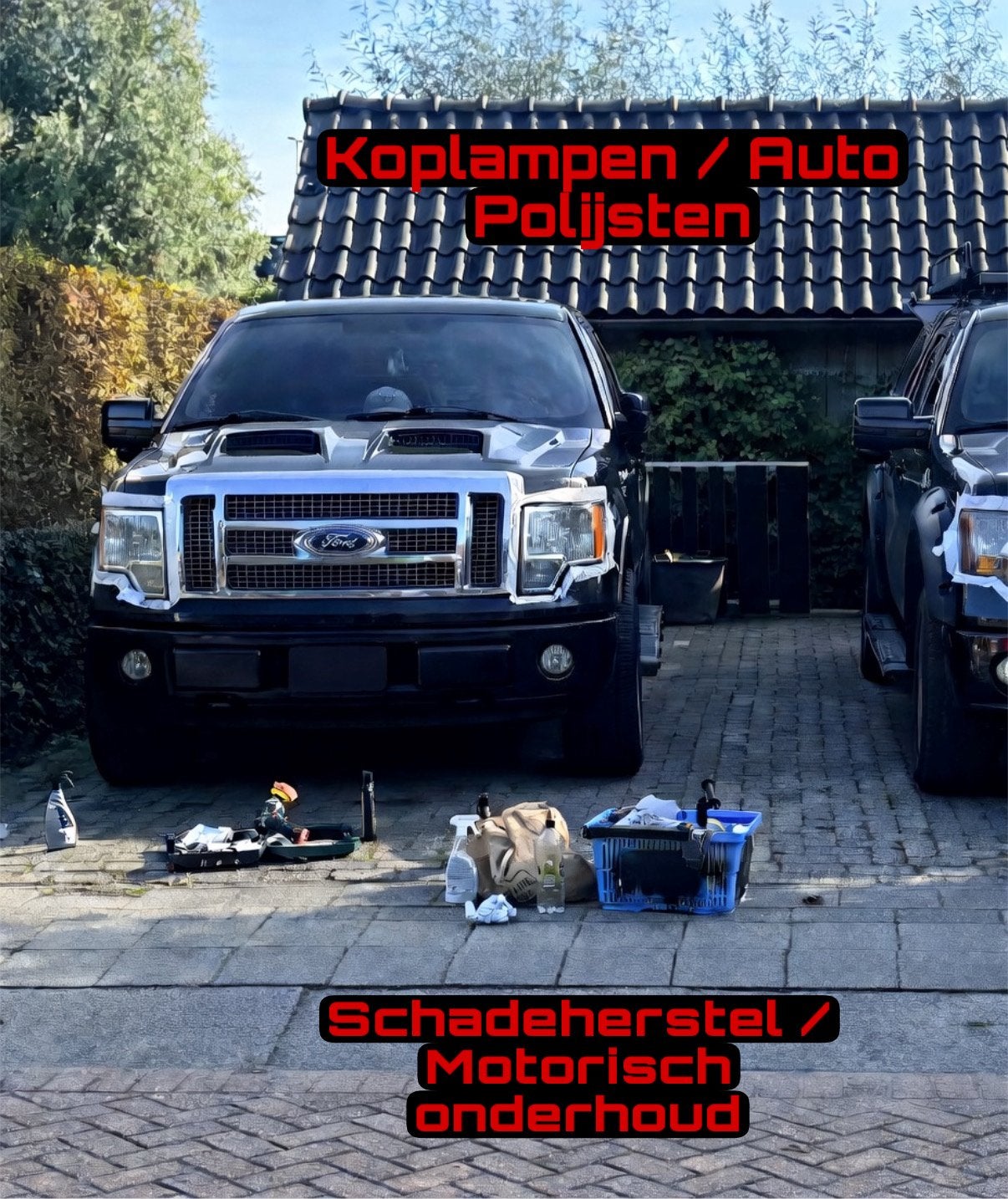 Auto en/of koplampen polijsten
