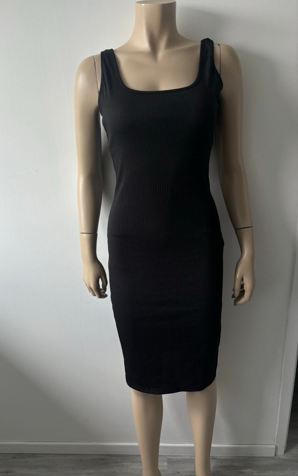 Shein zwart jurk maat S, Kleding | Dames, Jurken, Zwart, Ophalen of Verzenden, Zo goed als nieuw, Maat 36 (S)