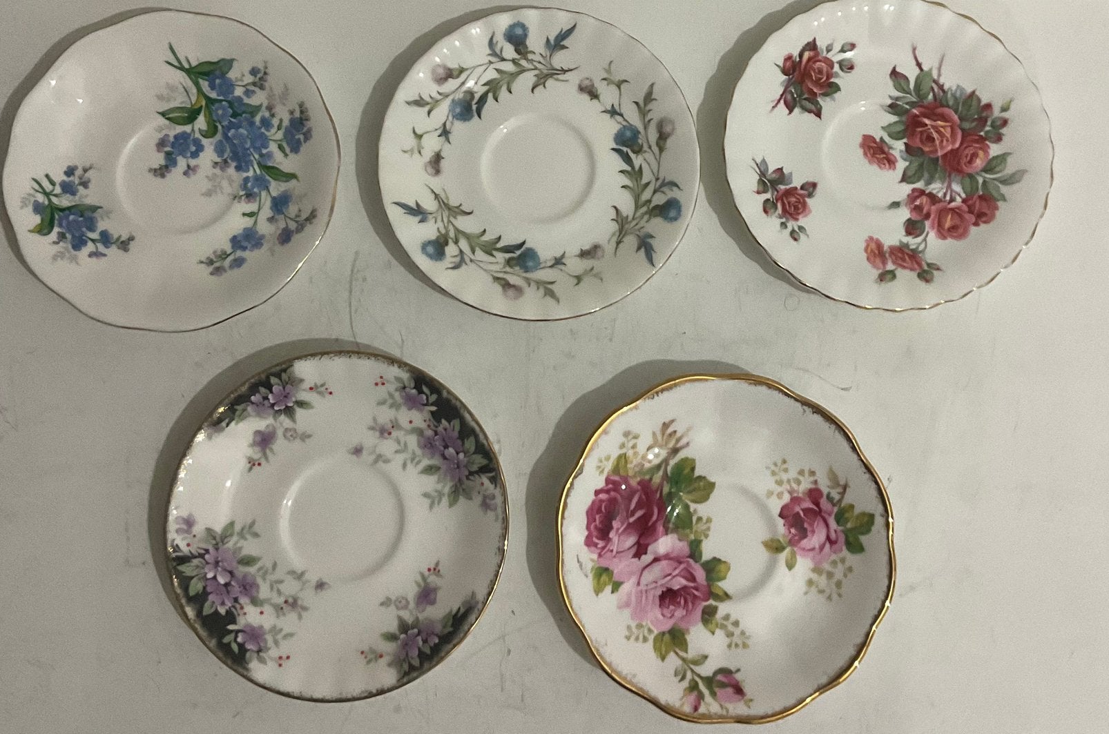 Royal Albert kleine schotels, Ophalen of Verzenden, Zo goed als nieuw, Glas of Kopje