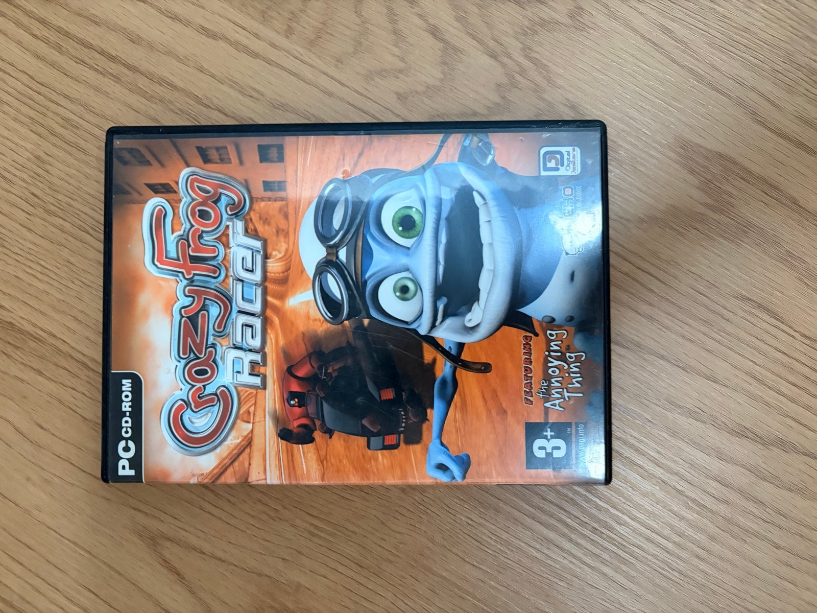 Crazy Frog Racer PC CD-ROM, Gebruikt, 1 speler, Racen en Vliegen, Ophalen of Verzenden