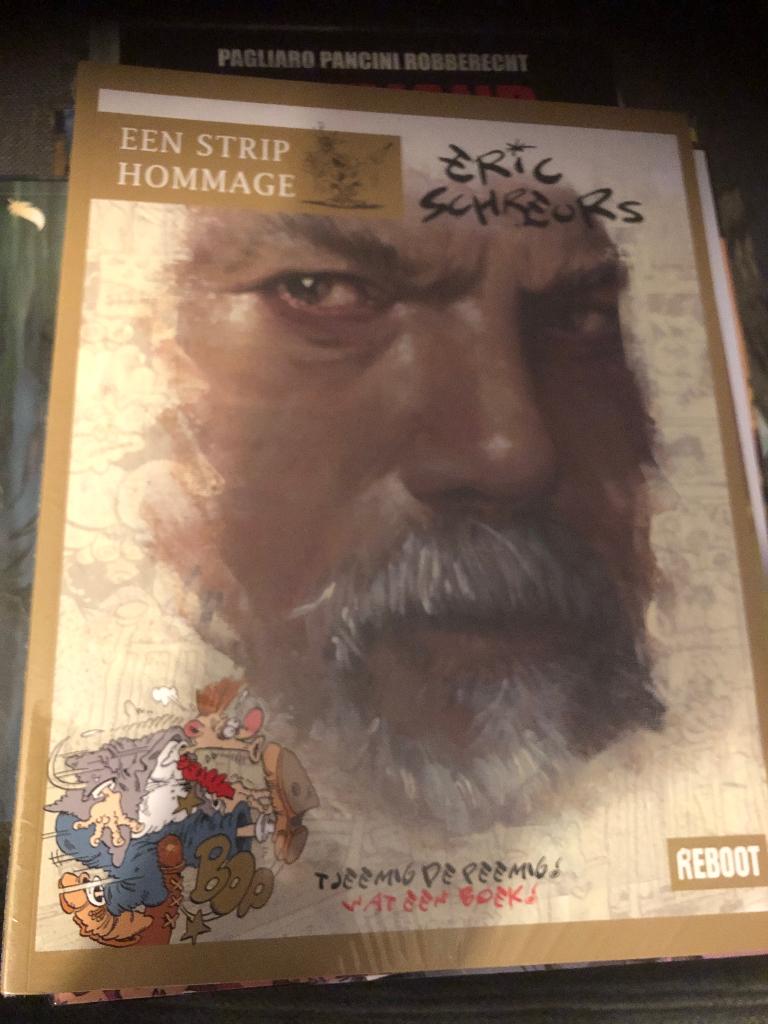 eric schreurs een strip hommage k2, Eén stripboek, Ophalen of Verzenden, Zo goed als nieuw