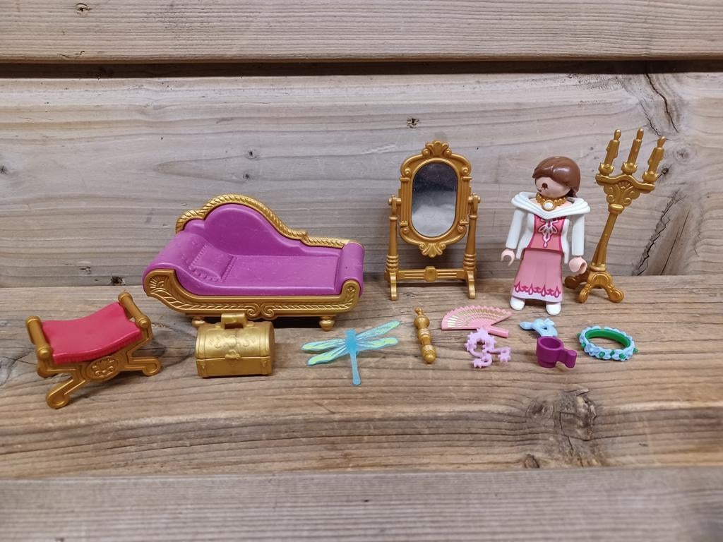 Playmobil Prinsessen Kamer met Accessoires, Ophalen of Verzenden, Zo goed als nieuw