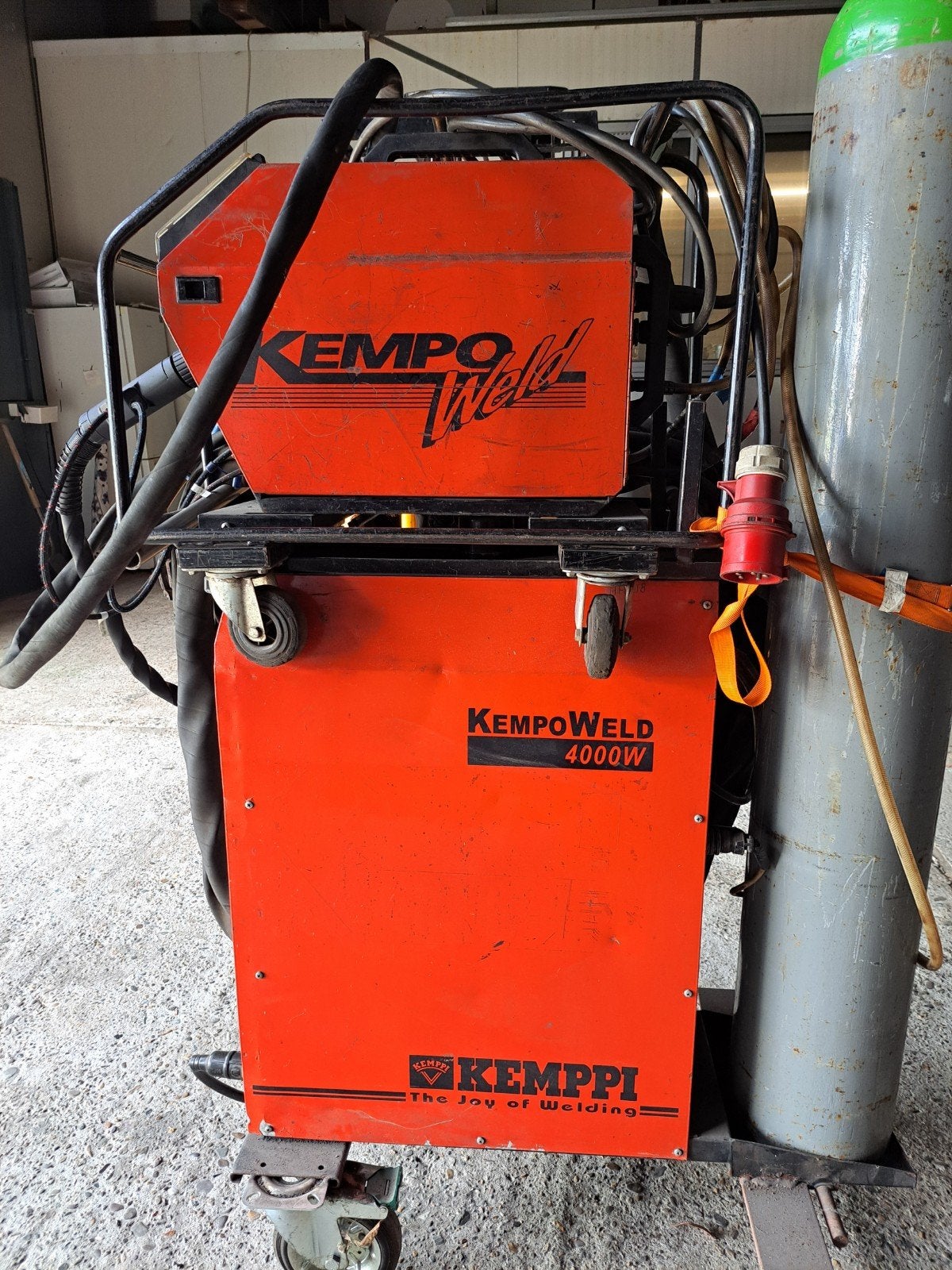 KempoWeld K 400 Lasmachine - Krachtige MIG/MAG Lasser, Ophalen, Gebruikt, 250 ampère of meer, Co2