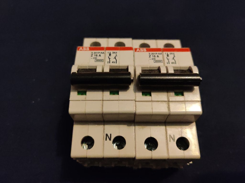 ABB Installatieautomaat S201P-NA Z16A 2CDS281103R0468, Ophalen of Verzenden, Nieuw