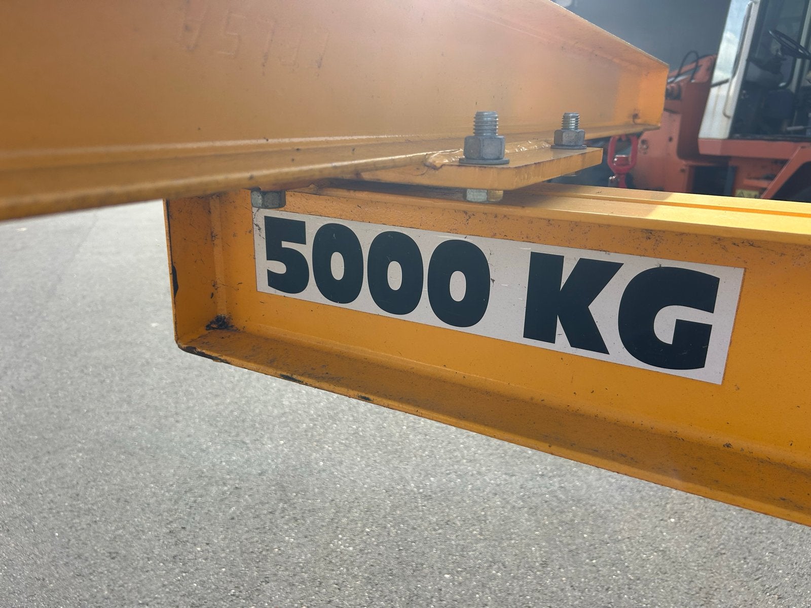 Hefbalk 5000 KG - Menkens WSV2 juk om boten te hijsen., Ophalen of Verzenden, Hijswerktuig