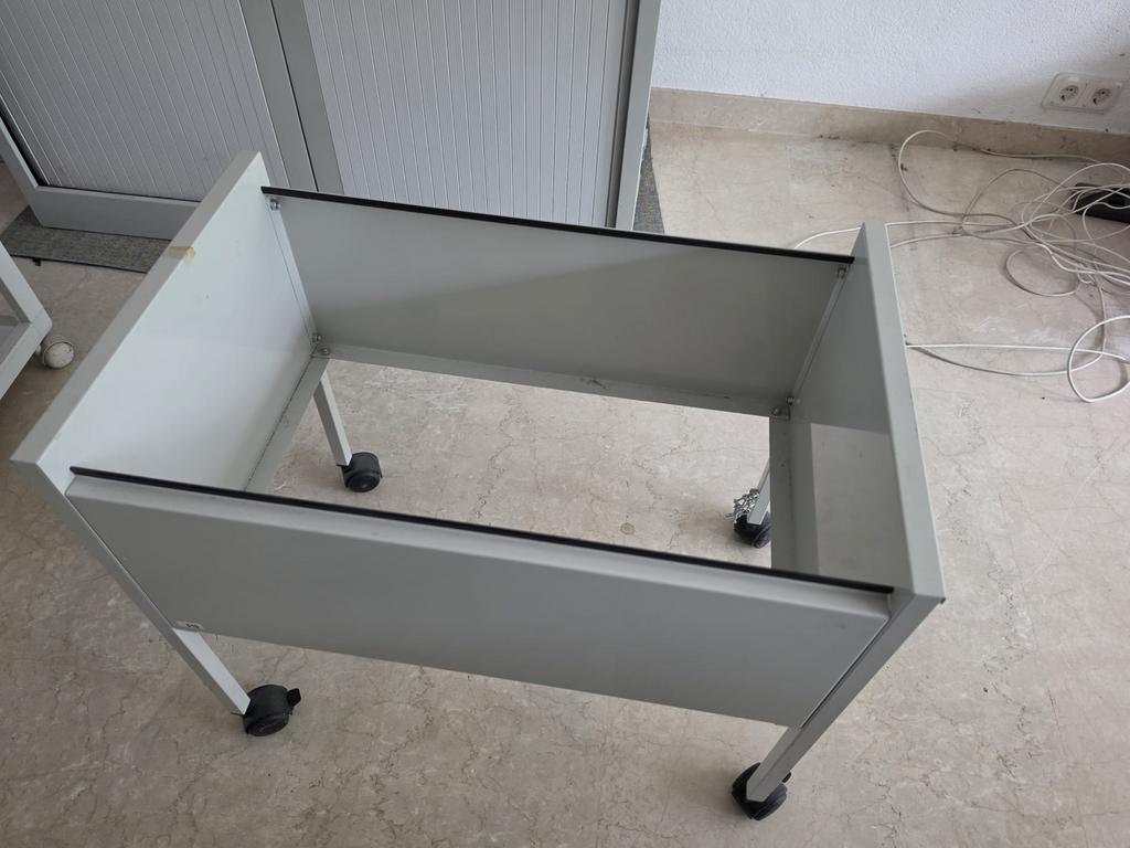 Opbergkast voor hangmappen op wieltjes 65,5x40x59,5 cm, Ophalen, Zo goed als nieuw