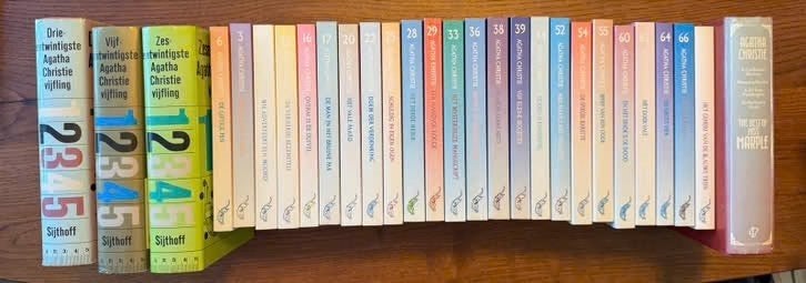 Agatha Christie boeken - serie voor de liefhebber, Boeken, Ophalen of Verzenden, Zo goed als nieuw, Agatha Christie
