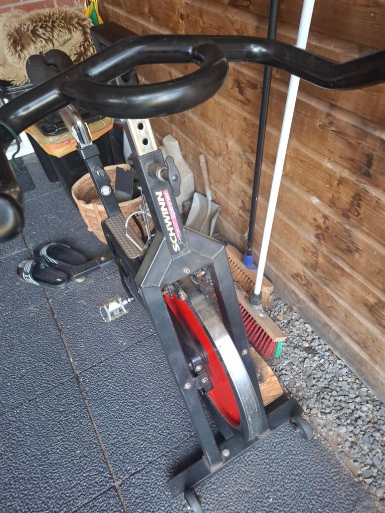 Schwinn fiets, Ophalen, Gebruikt, Spinningfiets