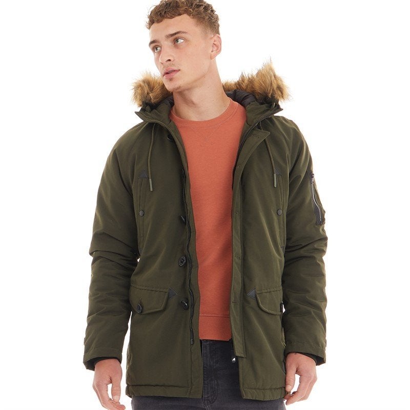 Nieuwe Parka Merk Jas Maat XL Met Prijskaartje, Ophalen of Verzenden, Nieuw, Maat 56/58 (XL), Groen