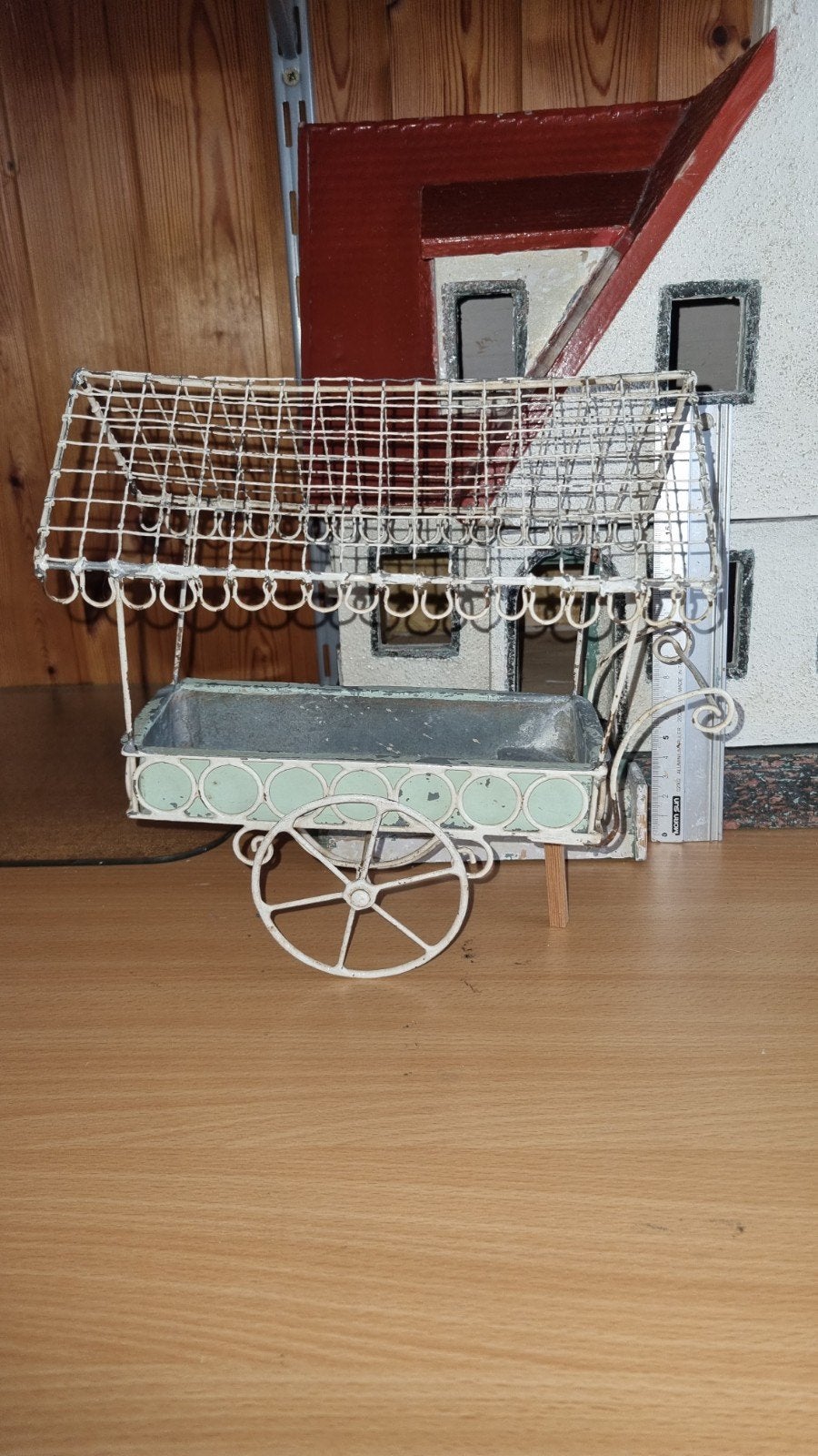 Decoratieve metalen kar - Vintage stijl, Ophalen of Verzenden