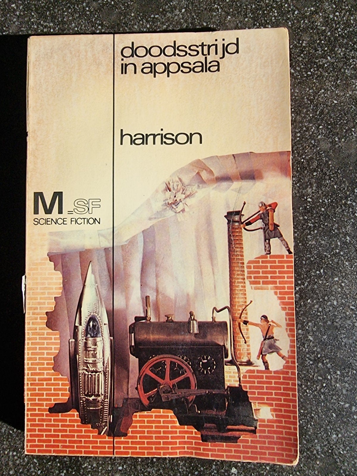 Doodsstrijd in Appsala - Harry Harrison Science Fiction, Boeken, Verzenden, Gelezen, Harry Harrison