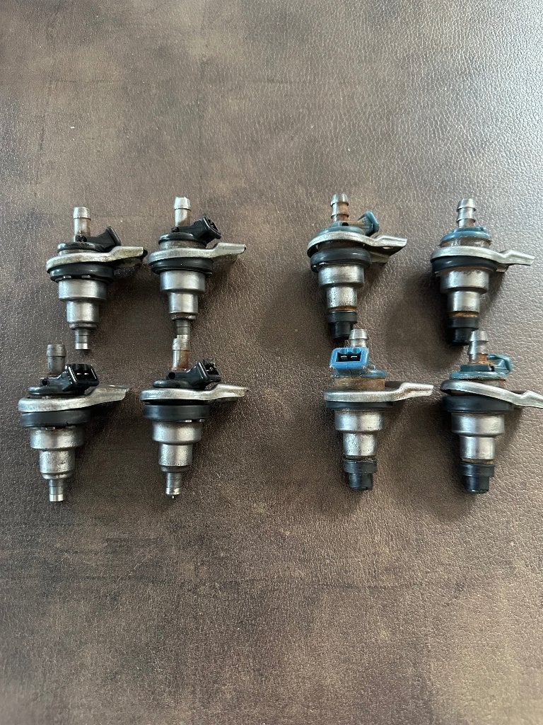 8x Mercedes 450 SL injectoren D-Tronic, Ophalen of Verzenden, Gebruikt, Oldtimer onderdelen