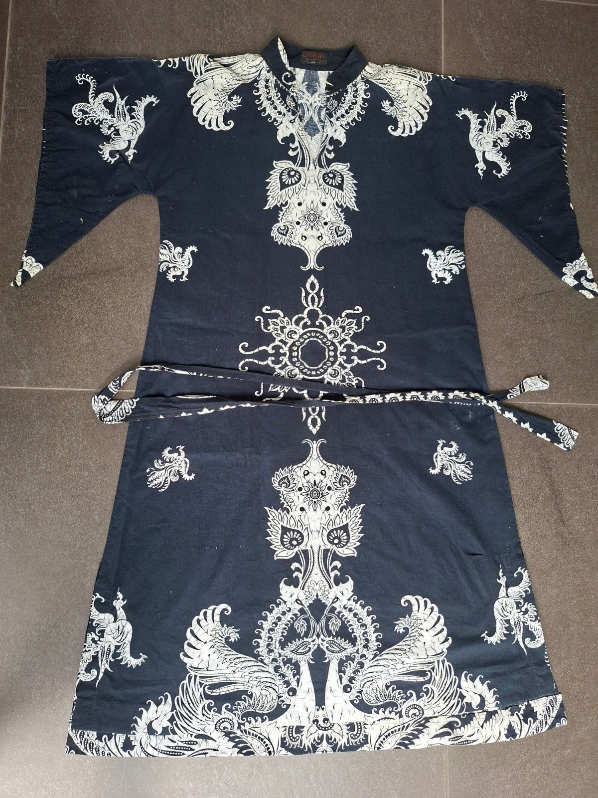 Kaftan kimono  Ibiza style, Kleding | Dames, Jurken, Gedragen, Maat 38/40 (M), Zwart, Knielengte, Ophalen of Verzenden