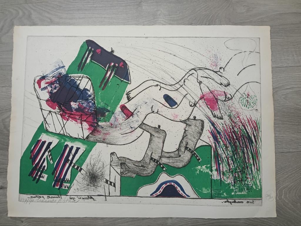 Divers grafiek oa Hannes Postma, Ophalen of Verzenden
