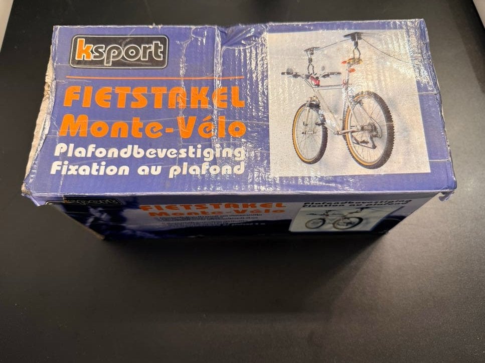 Ksport Fietslift Plafondbevestiging - Monte-Vélo, Ophalen of Verzenden, Zo goed als nieuw