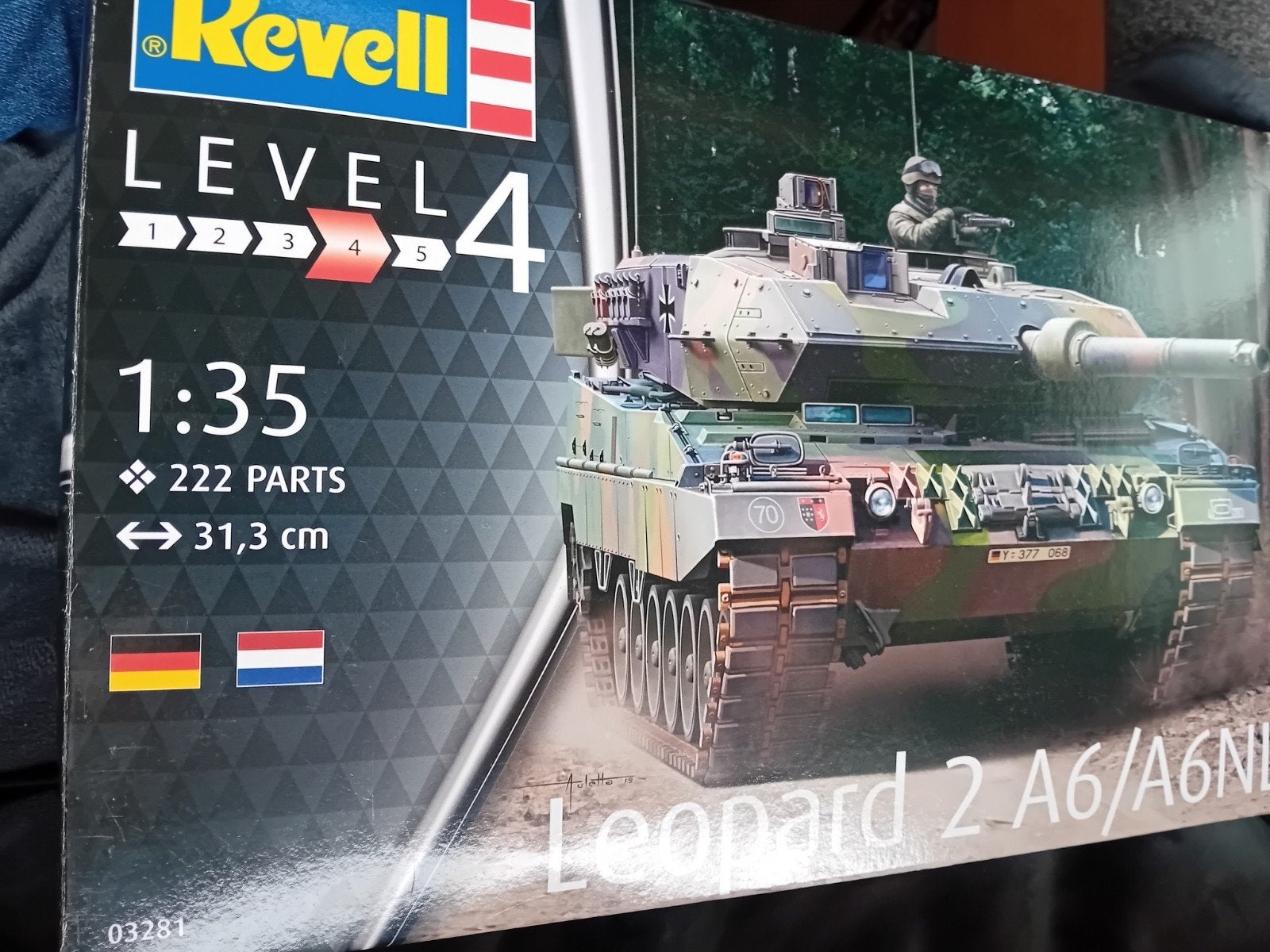 Nieuwe Revell Leopard 2 A6/A6NL Bouwdoos - Schaal 1:35, Hobby en Vrije tijd, Modelbouw | Auto's en Voertuigen, Ophalen of Verzenden