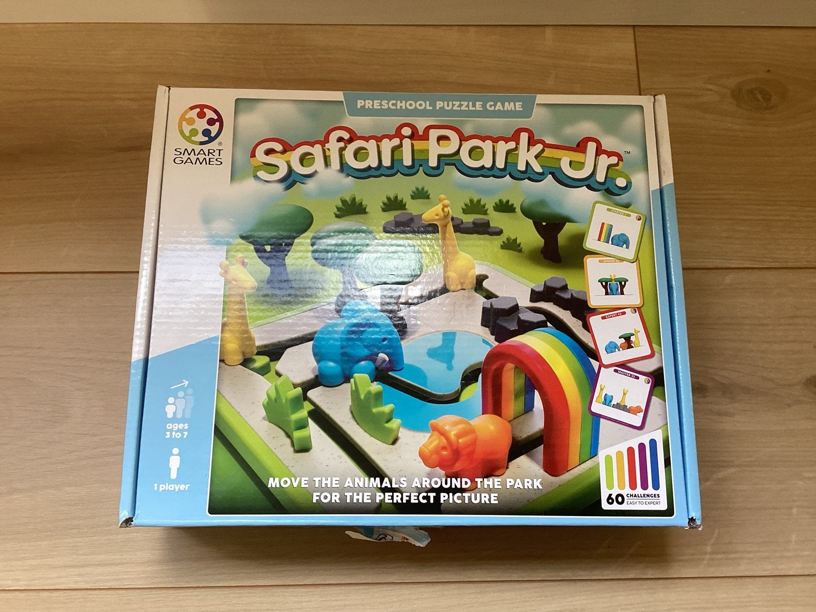 SmartGames Safari Park Jr. - Educatief Puzzelspel, Ophalen of Verzenden, Zo goed als nieuw, Puzzelen