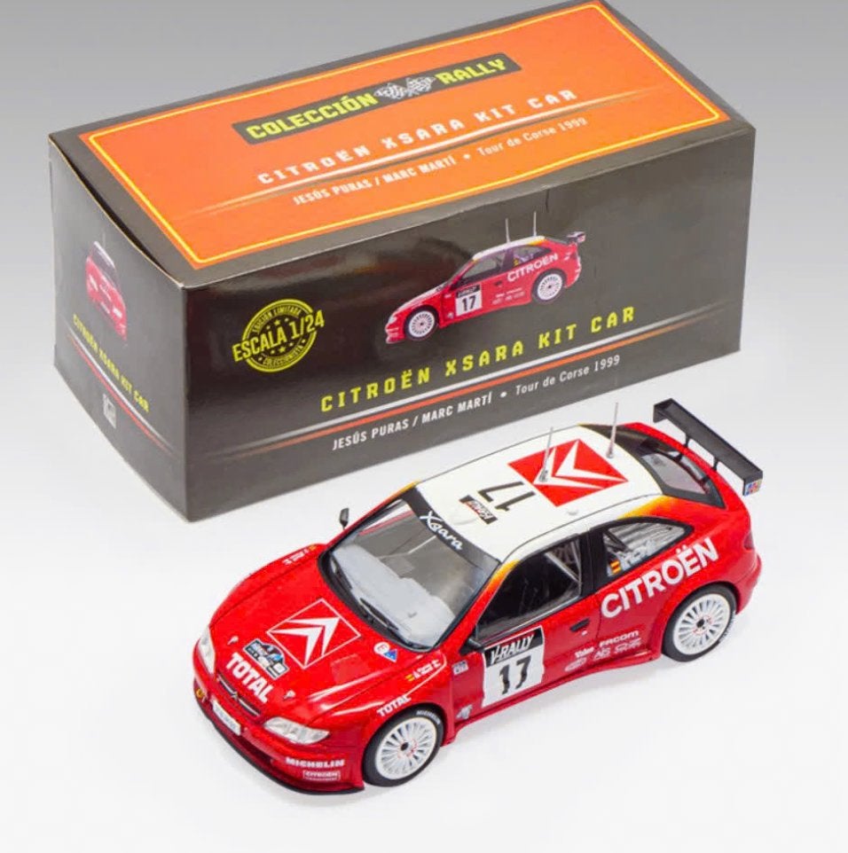 Citroen Xsara Kit Car 1999 Rallye Corsica Puras / Marti 1/24, Verzenden, Nieuw, Auto, Overige merken