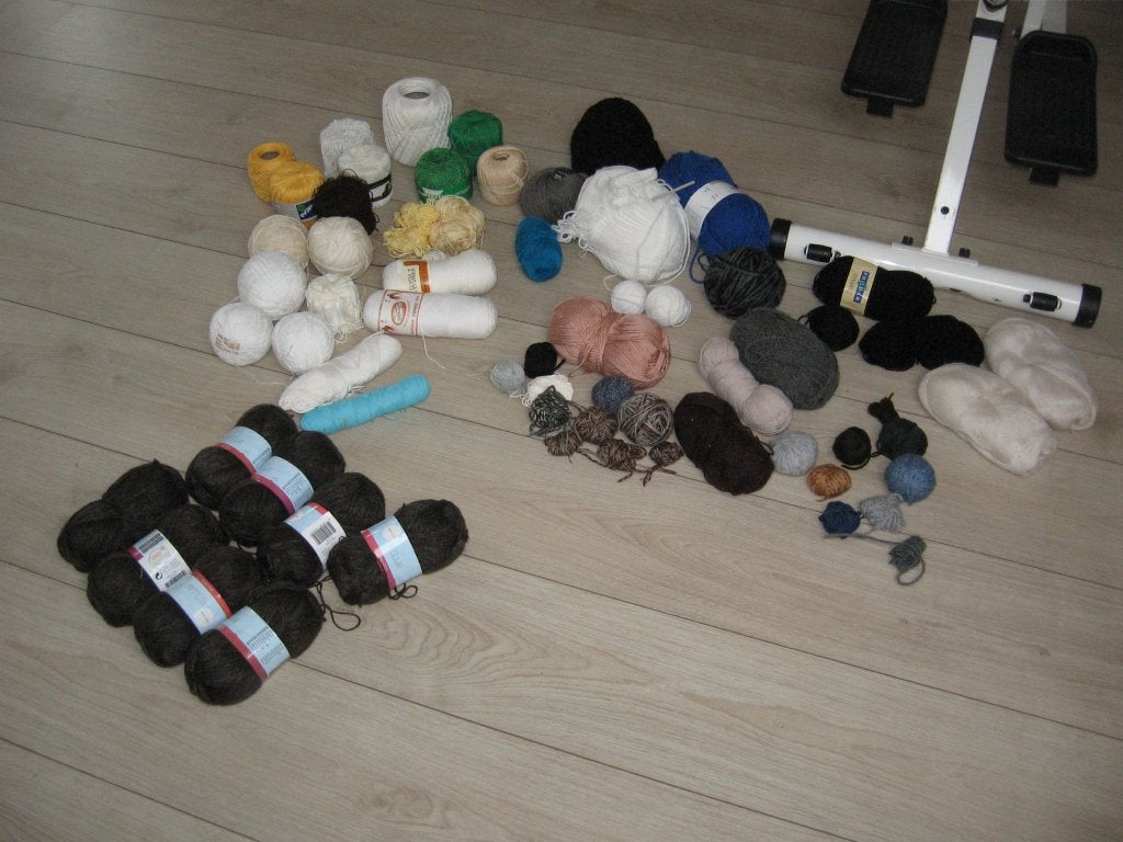 36 Bol breiwol haak katoen alles €25.- Partij restanten ., Ophalen of Verzenden, Nieuw, Breien, Patroon of Boek