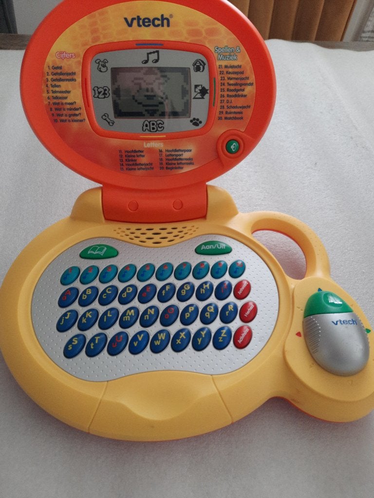 VTech educatieve kindercomputer met muis - werkend, Kinderen en Baby's, Gebruikt, -, -, Ophalen of Verzenden