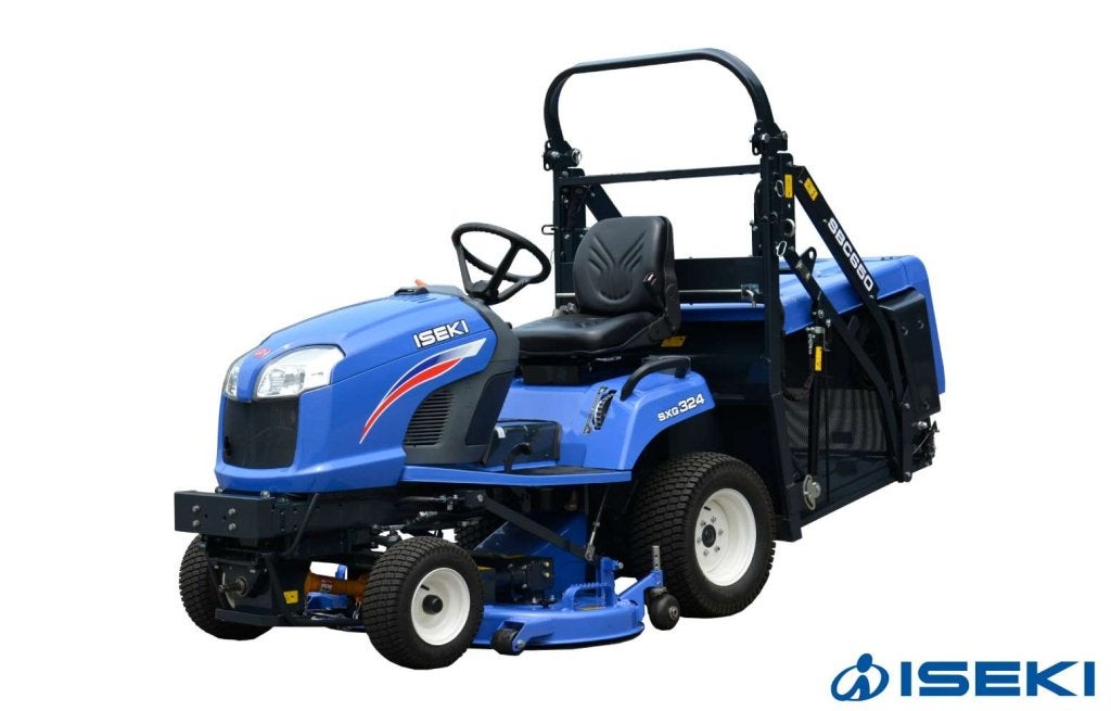 Rienties | Iseki SXG 324 Zitmaaier NIEUW, Tuin en Terras, Zitmaaiers, Niet ingevuld, Nieuw, Opvangzak, 120 cm of meer