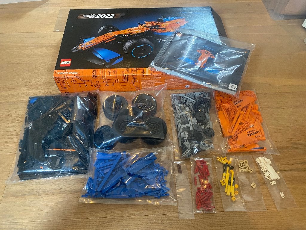 Lego Technic McLaren Formule 1 Racewagen 42141, Ophalen of Verzenden, Zo goed als nieuw, Compleet, Lego