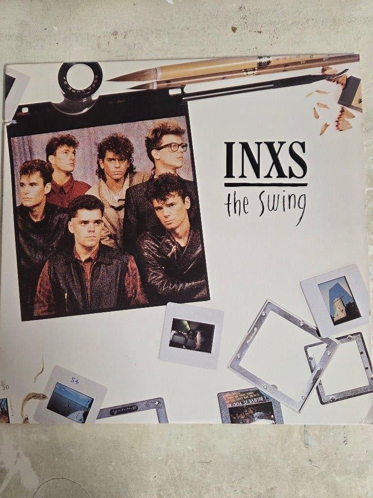 Vinyl lp INXS: THE SWING, Beschermende buitenhoes, LP, Gebruikt, Ophalen of Verzenden