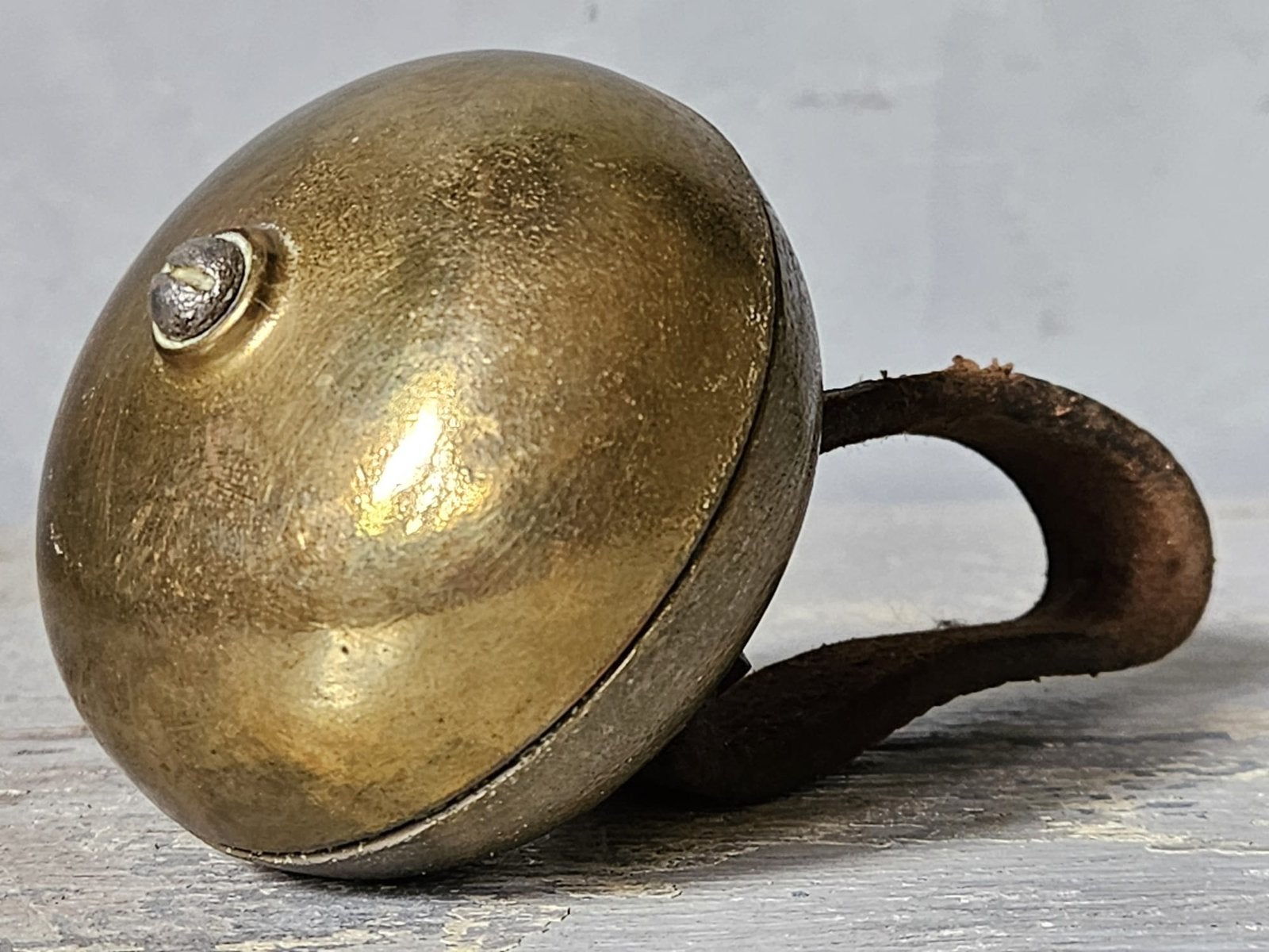 Antieke franse koetsbel ( Grelot), Ophalen of Verzenden, Brons