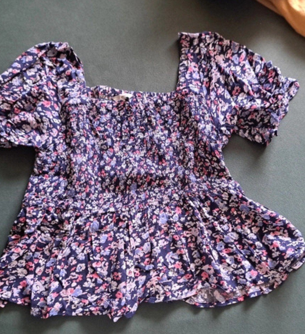Pigalle bloemenprint top maat M, Kleding | Dames, Maat 38/40 (M), Meerkleurig, Pigalle, Ophalen of Verzenden