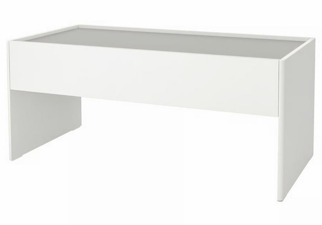 Dundra Speeltafel / Kindertafel met opbergruimte wit/grijs, Kinderen en Baby's, Kinderkamer | Overige Meubels, Zo goed als nieuw