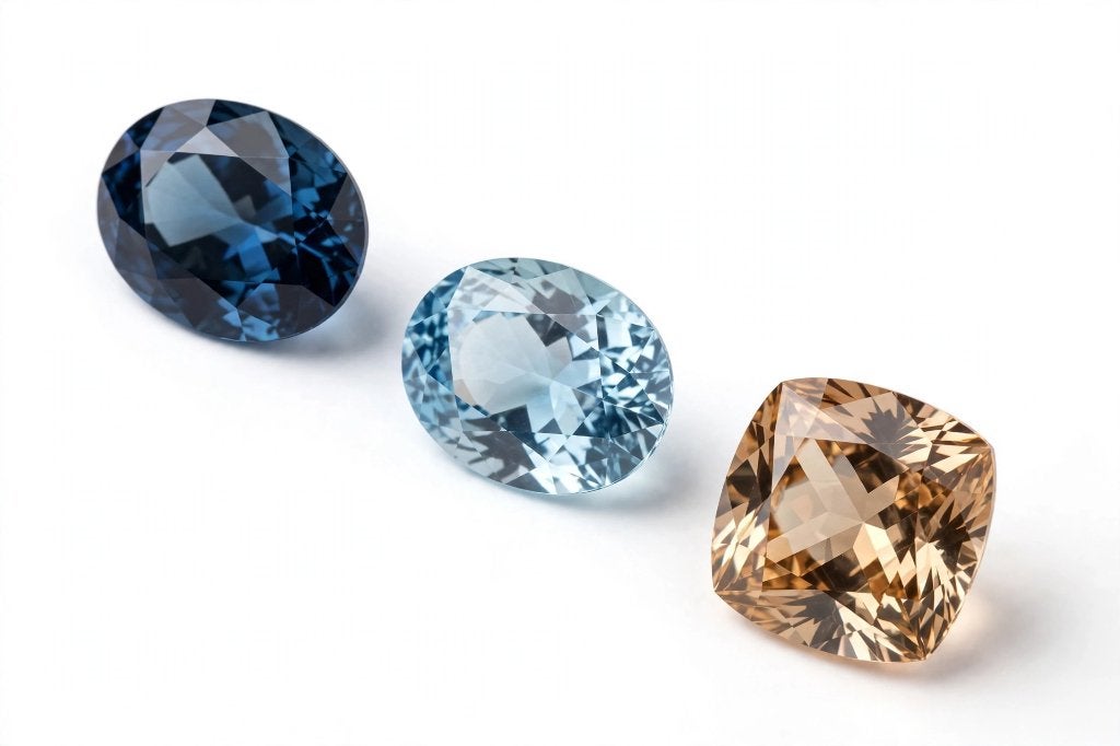 LOT OF 3 - Natural Gemstones - 11.119, Ophalen of Verzenden, Nieuw, Overige kleuren, Overige typen