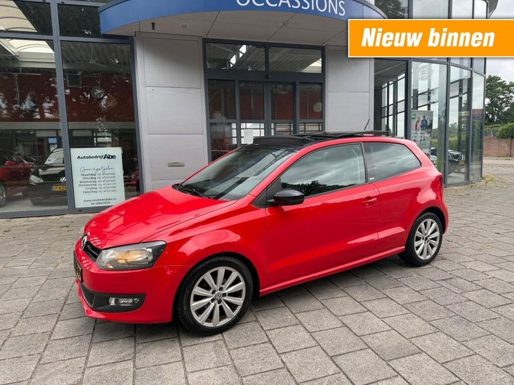 Volkswagen POLO 1.2 TSI HIGHLINE-LMV-ECC-NAVI-PANORAMA/SCHUI, Auto's, Volkswagen, Voorwielaandrijving, Euro 5, Huisgarantie, Met garantie (alle)