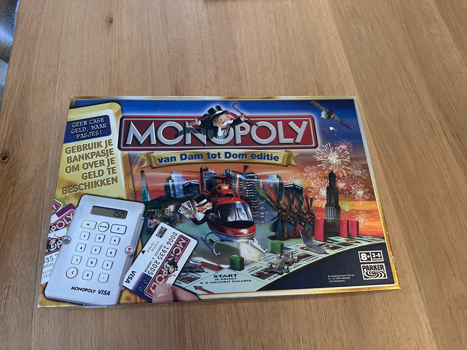 Monopoly van Dam tot Dom editie., Ophalen of Verzenden, Zo goed als nieuw