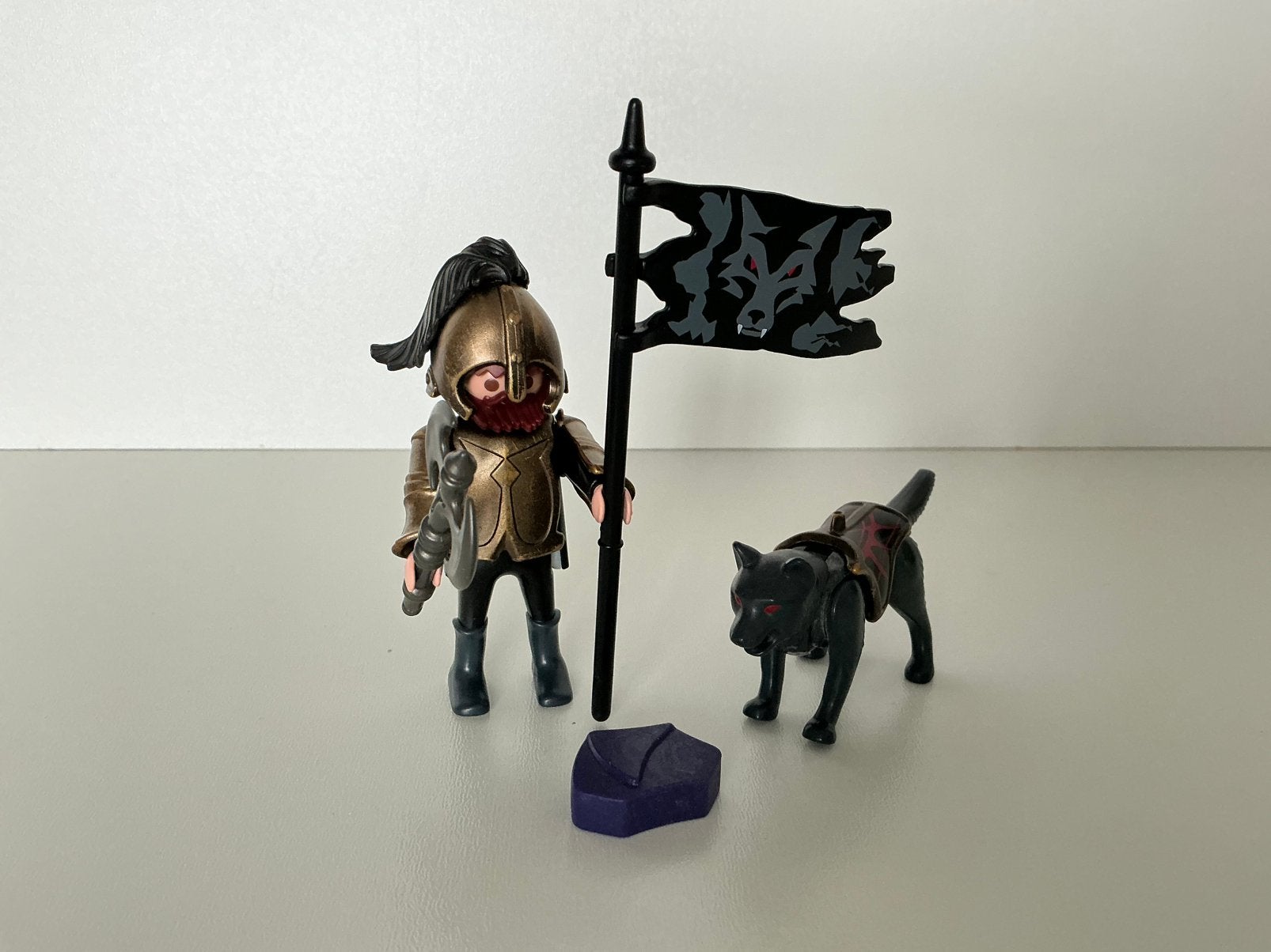 Playmobil 4810 wolf ridder, Gebruikt, Complete set, Ophalen of Verzenden, Knights