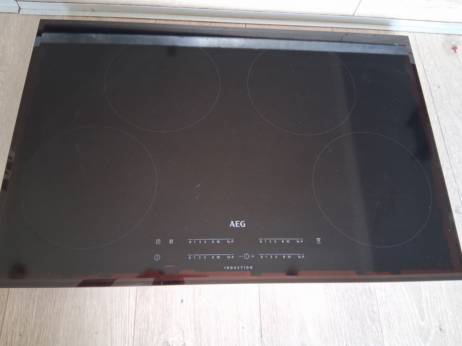 AEG Inductiekookplaat - 4 kookzones, Ophalen, Gebruikt, 4 kookzones, Inductie