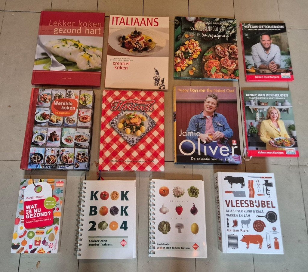 Kookboeken ( zo goed als nieuw ), Boeken, Ophalen of Verzenden, Zo goed als nieuw, Overige gebieden