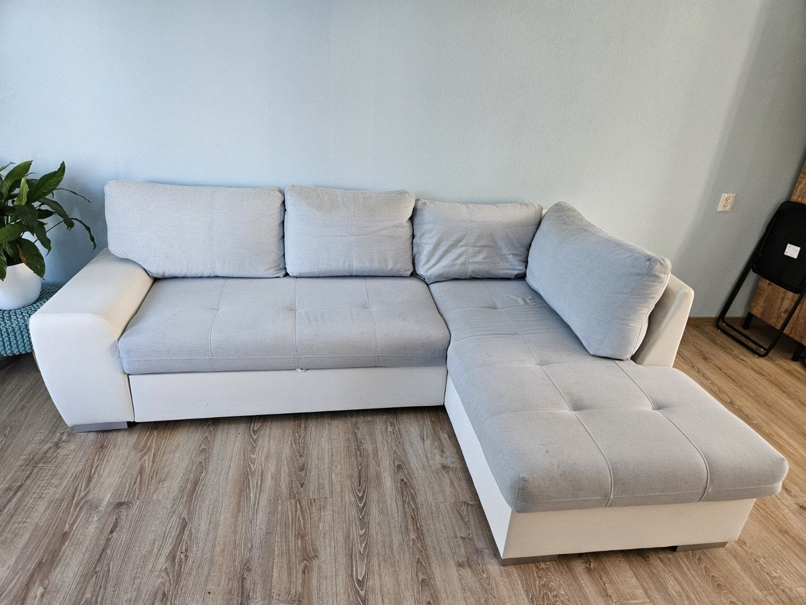 Hoekbank met lounge, Huis en Inrichting, Ophalen, Gebruikt